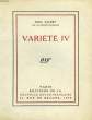 VARIETE IV. VALERY PAUL