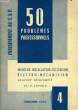 50 PROBLEMES PROFESSIONNELS, N° 4, COURANT ALTERNATIF, MONTEUR-INSTALLATEUR, ELECTRO-MECANICIEN, ELECTRICIEN-AUTO, ELECTRICIEN-BOBINIER. JOYEUX P.
