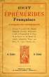 EPHEMERIDES FRANCAISE A L'USAGE DES ASTROLOGUES, 1937. COLLECTIF