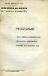 ENTRETIENS DE BICHAT DU 1er OCT. AU 8 OCT. 1961, PROGRAMME. COLLECTIF