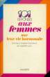 101 REPONSES AUX FEMMES SUR LEUR VIE HORMONALE. SACKSICK Dr HUBERT, LYON JOSETTE