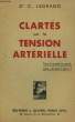 CLARTES SUR LA TENSION ARTERIELLE. LEGRAND Dr C.