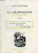 LA GRAPHOLOGIE EXPLIQUEE. ESTOURMEL GILLES D'