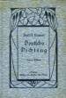 DEUTSCHE DICHTUNG, HILFSBUCH FUR DIE EINFUHRUNG IN DIE WICHTIGSTEN ERSCHEINUNGEN DER DEUTSCHEN NATIONALLITERATUR. LIPPERT RUDOLF