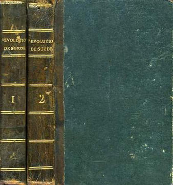 HISTOIRE DES REVOLUTIONS DE SUEDE, 2 TOMES. VERTOT M. L'ABBE DE