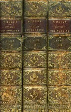 HISTOIRE DES ROMAINS, DEPUIS LES TEMPS LES PLUS RECULES JUSQU'A L'INVASION DES BARBARES, 7 TOMES. DURUY VICTOR