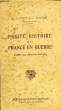 PETITE HISTOIRE DE LA FRANCE EN GUERRE. RAGEOT G., BOUGLE C.