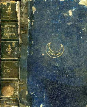 HUIT MOIS EN AMERIQUE, LETTRES ET NOTES DE VOYAGE, 1864-1865, TOME II. DUVERGIER DE HAURANNE ERNEST