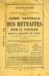 CAISSE NATIONALE DES RETRAITES POUR LA VIEILLESSE SOUS LA GARANTIE DE L'ETAT. COLLECTIF