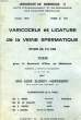 VARICOCELE ET LIGATURE DE LA VEINE SPERMATIQUE, ETUDE DE 22 CAS, THESE N° 291, POUR LE DOCTORAT D'ETAT EN MEDECINE. BLONDY-HERRIBERRY MAI-BLONDY