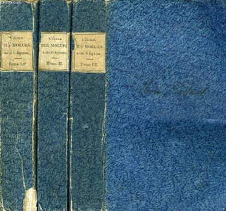 L'ECOLE DES MOEURS, OU REFLEXIONS MORALES ET HISTORIQUES SUR LES MAXIMES DE LA SAGESSE, 3 TOMES