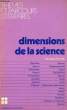 DIMENSIONS DE LA SCIENCE. ROMBI GEORGES