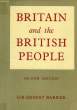 BRITAIN AND THE BRITISH PEOPLE. BARKER SIR ERNEST