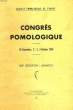 CONGRES POMOLOGIQUE DE FRANCE, 30 SEPT. - 3 OCT. 1954, 85e SESSION, ANNECY. COLLECTIF