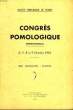 CONGRES POMOLOGIQUE INTERNATIONAL, 7-9 OCT. 1955, 86e SESSION, PARIS. COLLECTIF