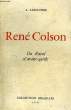 RENE COLSON, UN RURAL D'AVANT-GARDE. LEROUXEL A.