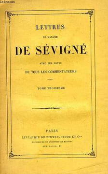 LETTRES, TOME III. MADAME DE SEVIGNE