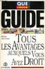 TOUS LES AVANTAGES AUXQUELS VOUS AVEZ DROIT. COLLECTIF