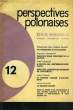 PERSPECTIVES POLONAISES, 8e ANNEE, N° 12, DEC. 1965. COLLECTIF