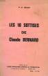 LES 10 SOTTISES DE CLAUDE BERNARD. DELUZ P.-V.