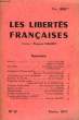 LES LIBERTES FRANCAISES, N° 17, FEV. 1957. COLLECTIF