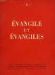 EVANGILE, NOUVELLE SERIE, N° 4, 2e TRIM. 1952, EVANGILE ET EVANGILES. COLLECTIF
