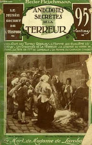 ANECDOTES SECRETES DE LA TERREUR