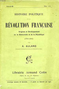 HISTOIRE POLITIQUE DE LA REVOLUTION FRANCAISE, ORIGINES ET DEVELOPPEMENT DE LA DEMOCRATIE ET DE LA REPUBLIQUE (1789-1804), FASC. 9