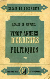 VINGT ANS D'ERREURS POLITIQUES