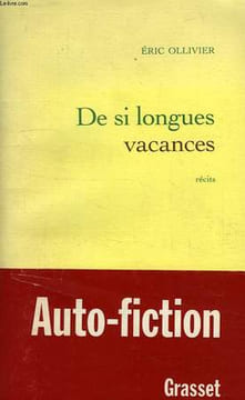 DE SI LONGUES VACANCES. OLLIVIER ERIC