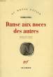 DANSE AUX NOCES DES AUTRES. KRALL HANNA