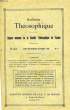 BULLETIN THEOSOPHIQUE, 28e ANNEE, N° 8, AOUT-OCT. 1927. COLLECTIF