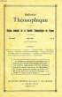 BULLETIN THEOSOPHIQUE, 29e ANNEE, N° 5, MAI 1928. COLLECTIF