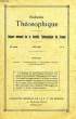 BULLETIN THEOSOPHIQUE, 30e ANNEE, N° 5, MAI 1929. COLLECTIF