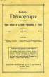 BULLETIN THEOSOPHIQUE, 30e ANNEE, N° 3, MARS 1929. COLLECTIF