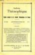 BULLETIN THEOSOPHIQUE, 30e ANNEE, N° 8, AOUT-OCT. 1929. COLLECTIF