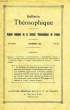 BULLETIN THEOSOPHIQUE, 30e ANNEE, N° 10, DEC. 1929. COLLECTIF