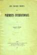DES DIVERS MODES DE PAIEMENTS INTERNATIONAUX. CARIS HENRY-E.