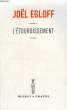 L'ETOURDISSEMENT. EGLOFF JOEL