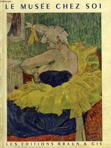 LE MUSEE CHEZ SOI, LES MAITRES DE LA PEINTURE, CATALOGUE DES REPRODUCTIONS EN COULEURS