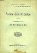 VOIX DES SIECLES. FARGES EMMANUEL