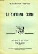 LE SEPTIEME CRIME. DAWSON WARRINGTON