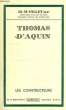 THOMAS D'AQUIN. GILLET St. M., O. P.