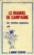 LE MANUEL DE CAMPAGNE DES ELECTIONS LEGISLATIVES. MADELIN ALAIN