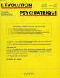 L'EVOLUTION PSYCHIATRIQUE, TOME 56, FASC. 1, JAN.-MARS 1991. COLLECTIF
