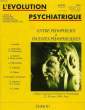 L'EVOLUTION PSYCHIATRIQUE, TOME 63, FASC. 1-2, JAN.-JUIN 1998. COLLECTIF