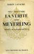 LA VERITE SUR MEYERLING. LAFAURIE BARON