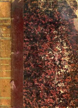 OEUVRES, TOME XIX, RICHARD EN PALESTINE. SCOTT Walter, Par A. J. B. DEFAUCONPRET