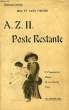 A.Z.11. POSTE RESTANTE. FISCHER MAX & ALEX