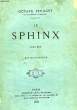 LE SPHINX, DRAME EN 4 ACTES. FEUILLET OCTAVE